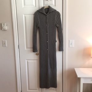 Women's Theory Chunky Shawl Sweater Size Large